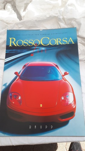 Ferrari kalender 2000 - ferrari,