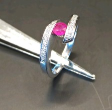 585/14K Weissgold Diamant