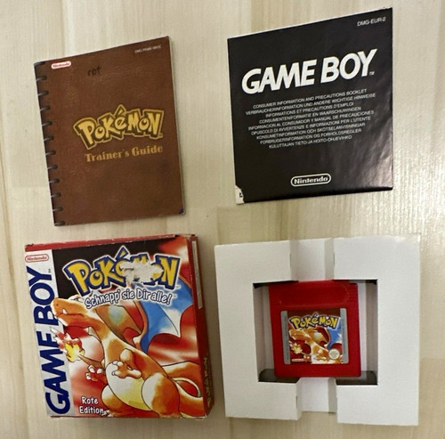 Nintendo pokémon rote edition - pokémon,