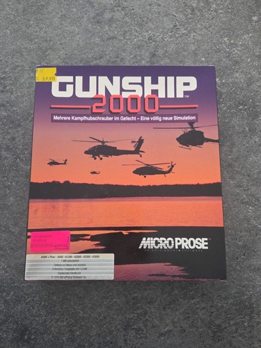 Amiga game spiel - game/spiel, „gunship