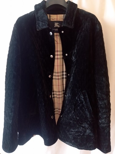 Burberry samt jacke - samt,