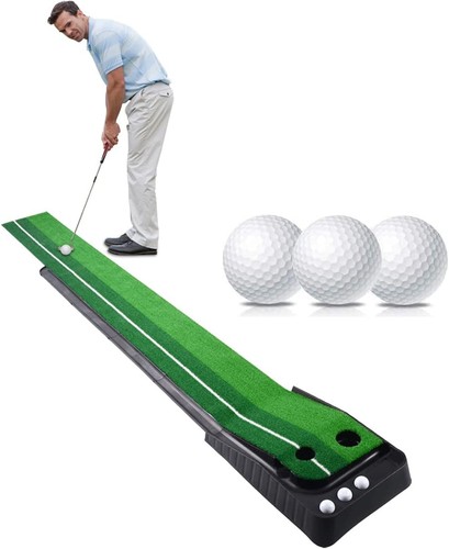 Golf putting matte - matte, mit