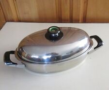 AMC Bräter /Spargeltopf - Visiotherm-Hochraumdeckel und Gareinsatz