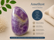 Großer amethyst freiform 924g - großer,