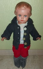 Alte antike Schildkröt Puppe