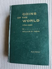 Coins Of The World 1750-1850 by William Craig First Edition