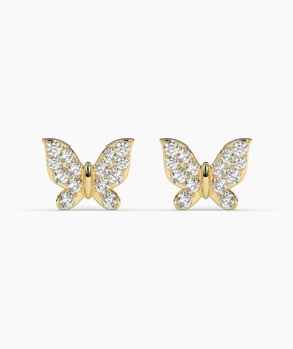 Feine schmetterling ohrstecker - feine, schmetterling-ohrstecker