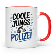 Polizei Tasse - Coole Jungs