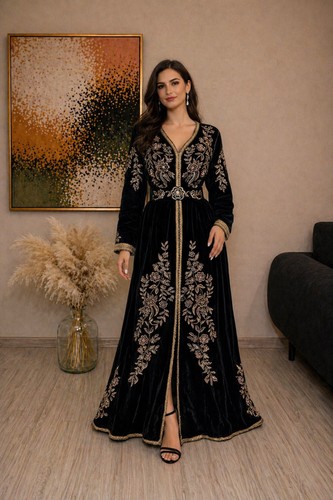 Kaftan abendkleid ballkleid - abendkleid,