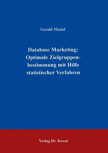 Database marketing optimale - database,