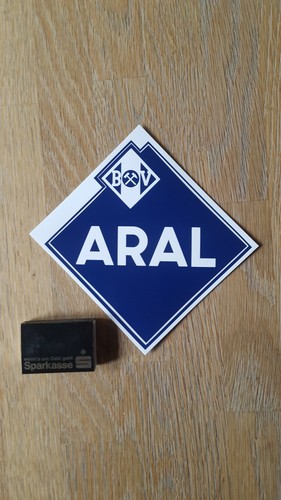 Aral aufkleber tanksäule - bv,