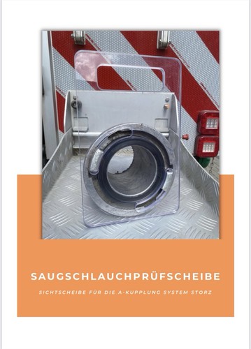 Saugschlauchprüfscheibe - , |