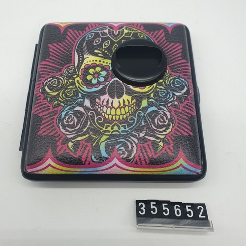 Skull zigaretten etui rot - zigaretten-etui,
