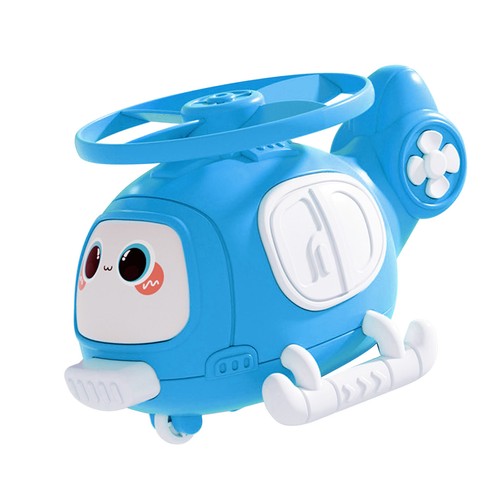 Hubschrauber bambus - (blau),