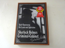 Sherlok Holmes Criminal-Cabinet Detektivspiel 1985 vollständig mit Anleitung