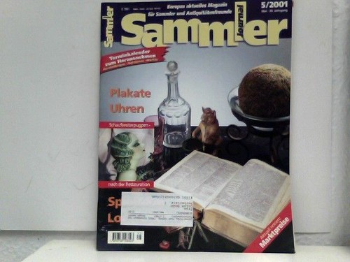 Sammler journal 2001 - journal,