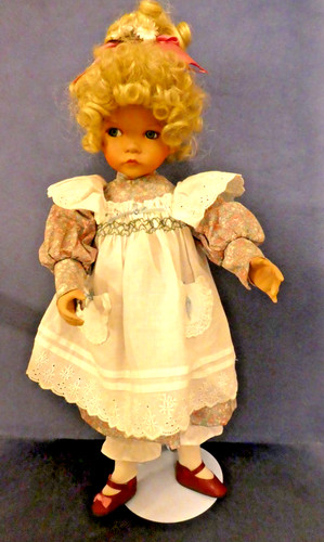 Vintage porzellanpuppe von - porzellanpuppe,
