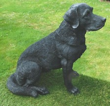 Gartenfigur Hund Labrador 52cm