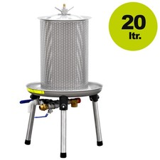 Speidel Hydropresse 20l Edelstahl Obstpresse Maischepresse Wasserdruckpresse 