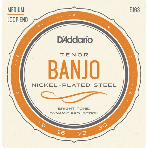 Addario banjo saiten ej63 - banjo,
