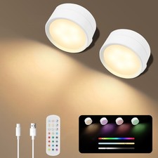 2x LED Wandleuchte Magnetische