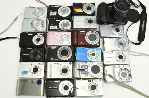 23x digitalkameras konvolut - digitalkameras,