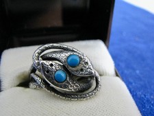 antiker Schlangenring 