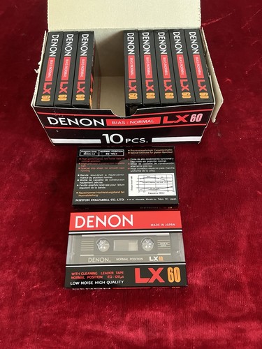 Denon leer kassetten - 60,