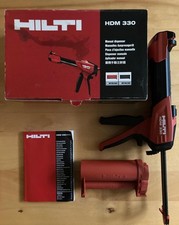 Hilti HDM 330 Auspressgerät + HIT CR 330 + HIT CB 330 / Neu / OVP 2029098