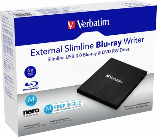 Verbatim blu ray brenner - verbatim, blu-ray