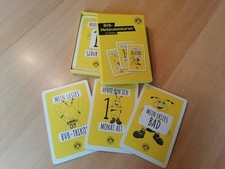Borussia Dortmund Meilensteinkarten BVB baby Neu Ovp Offizielles Merchandising