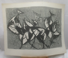 Original Radierung „Moderne