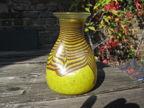 Erwin eisch glasvase 15 - eisch, ´73,