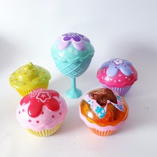 Cupcake Gelato Surprise Prinzessin Puppen Tuzie Trolls Haschel / Emco 5 Stück