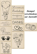 Stempel verschiedene zur