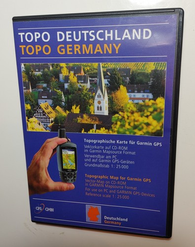 Topo deutschland für - deutschland, garmin