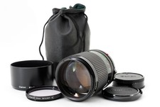 Canon Neue FD NFD 100Mm F/2 Manuelle Fokuslinse Mit Hood Aus JAPAN