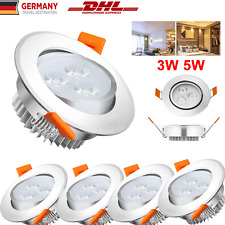 3/5/10X LED Einbauleuchte 5W