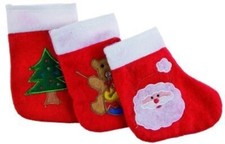 3er Set Nikolausstiefel
