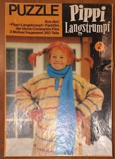 F.X. Schmid Puzzle 3 x 120 Teile: Pippi Langstrumpf 2 #96809