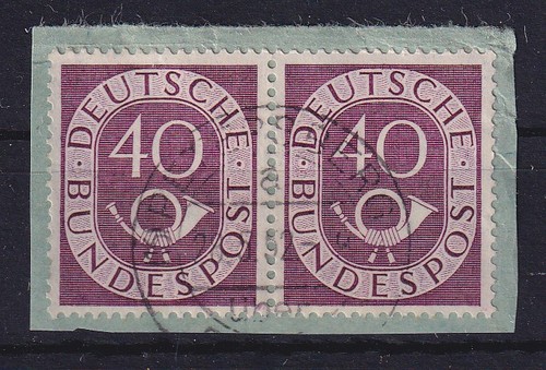 Bundesrepublik 1951 posthorn - bundesrepublik,