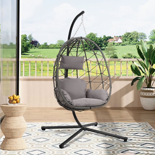 Polyrattan hängesessel - polyrattan,