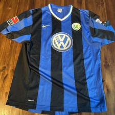 VfL Wolfsburg Trikot Nike Gr. L Matchworn #43 Barzagli Italien 
