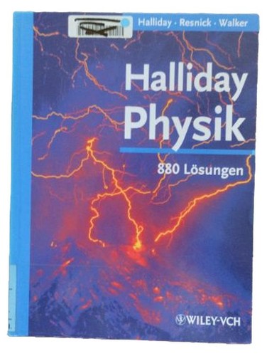 Halliday physik 880 lösungen - halliday,