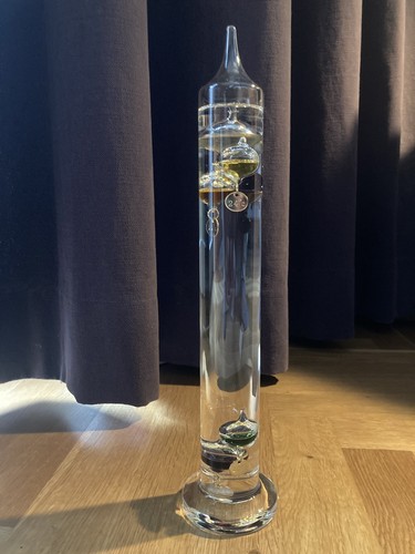 Galileo thermometer 37cm - thermometer,