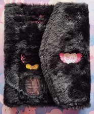 K-Pop KPop A5 Photocard Binder Ordner Schwarz Plüsch Sammelkarten Yu-Gi-Oh