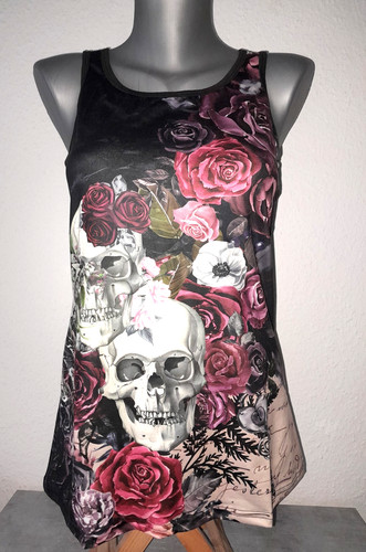 Gothic rockabilly shirt - rockabilly,