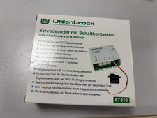 Uhlenbrock 67810 - Servodecoder mit Relais  neuwertig
