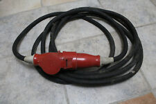 Verlängerungskabel 5-6 m für Starkstrom mit Dose und Stecker 32 Amper . 