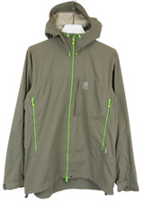 Haglofs Fjell Climatic Jacke Herren Groß Dünn Stretch Kapuze Reißverschluss